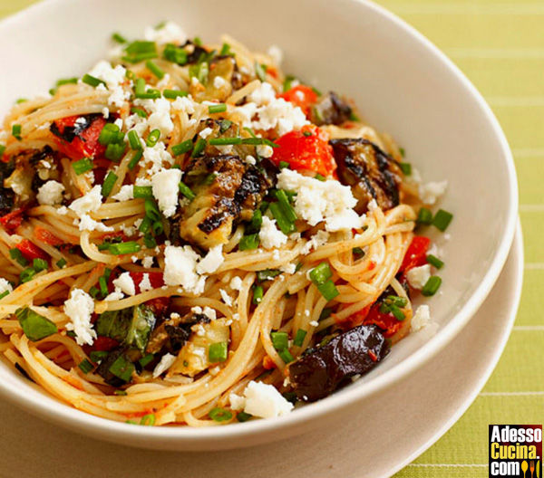 Spaghetti al ragù di verdure - Ricetta