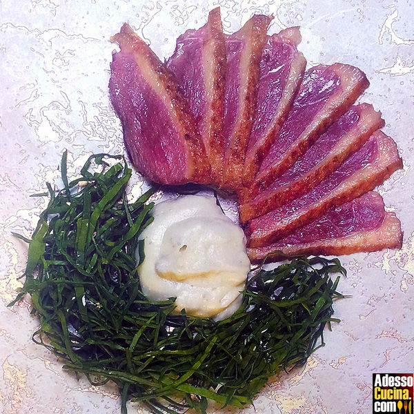 Roastbeef d’anatra al gorgonzola