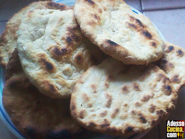 Pane veloce tipo arabo - Ricetta