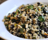 Quinoa con fagioli neri