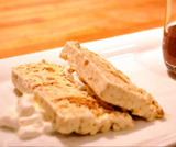 Semifreddo di croccante e panna montata