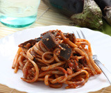 Pasta al sugo di melanzane