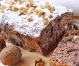 Plumcake alla banana, noci e cioccolato fondente