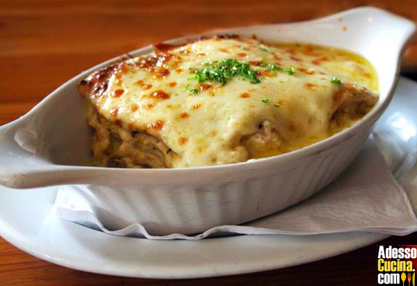 Lasagne integrali cremose al formaggio