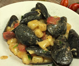 Gnocchetti con pomodori pachino e cozze