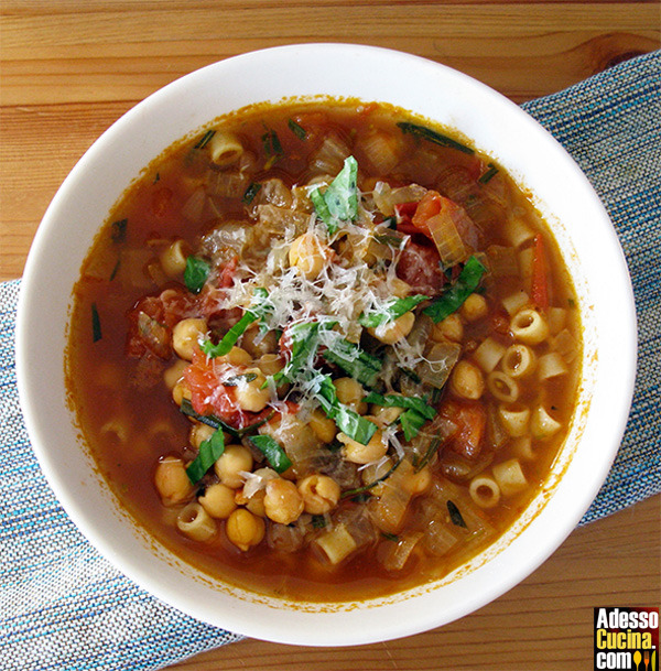 Pasta e ceci - Ricetta