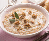 Risotto al gorgonzola e noci