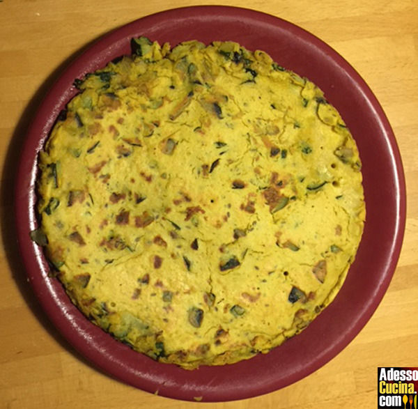 Frittata di verdure senza uova  - Ricetta