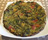 Frittata senza uova con cime di rap...