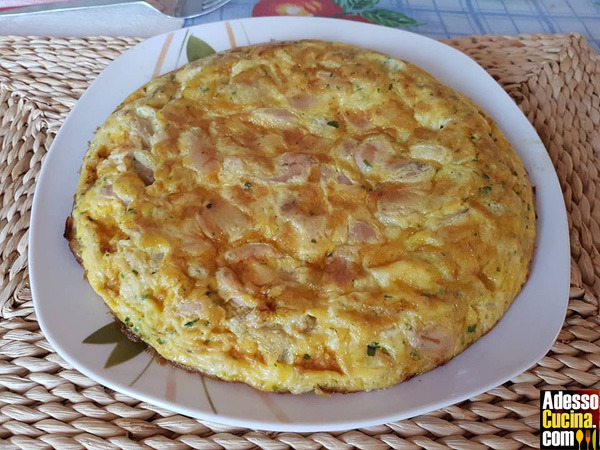 Frittata con lampascioni