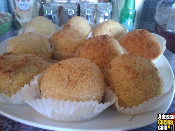 Arancini di riso al forno - Ricetta