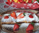 Strudel con mamellata e mele veloce