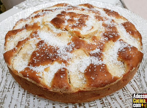 Torta di mele e mascarpone