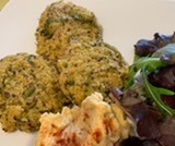 Polpette con quinoa e verdure