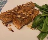 Filetti di salmone teriyaki e sesamo