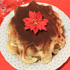 Pandoro alla crema di mascarpone