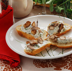 Crostini di tartufi